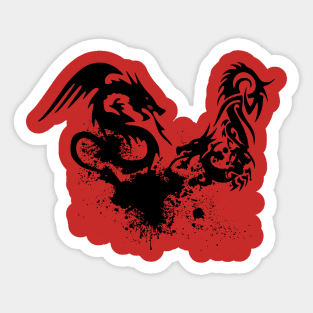 There Be Dragons Sticker